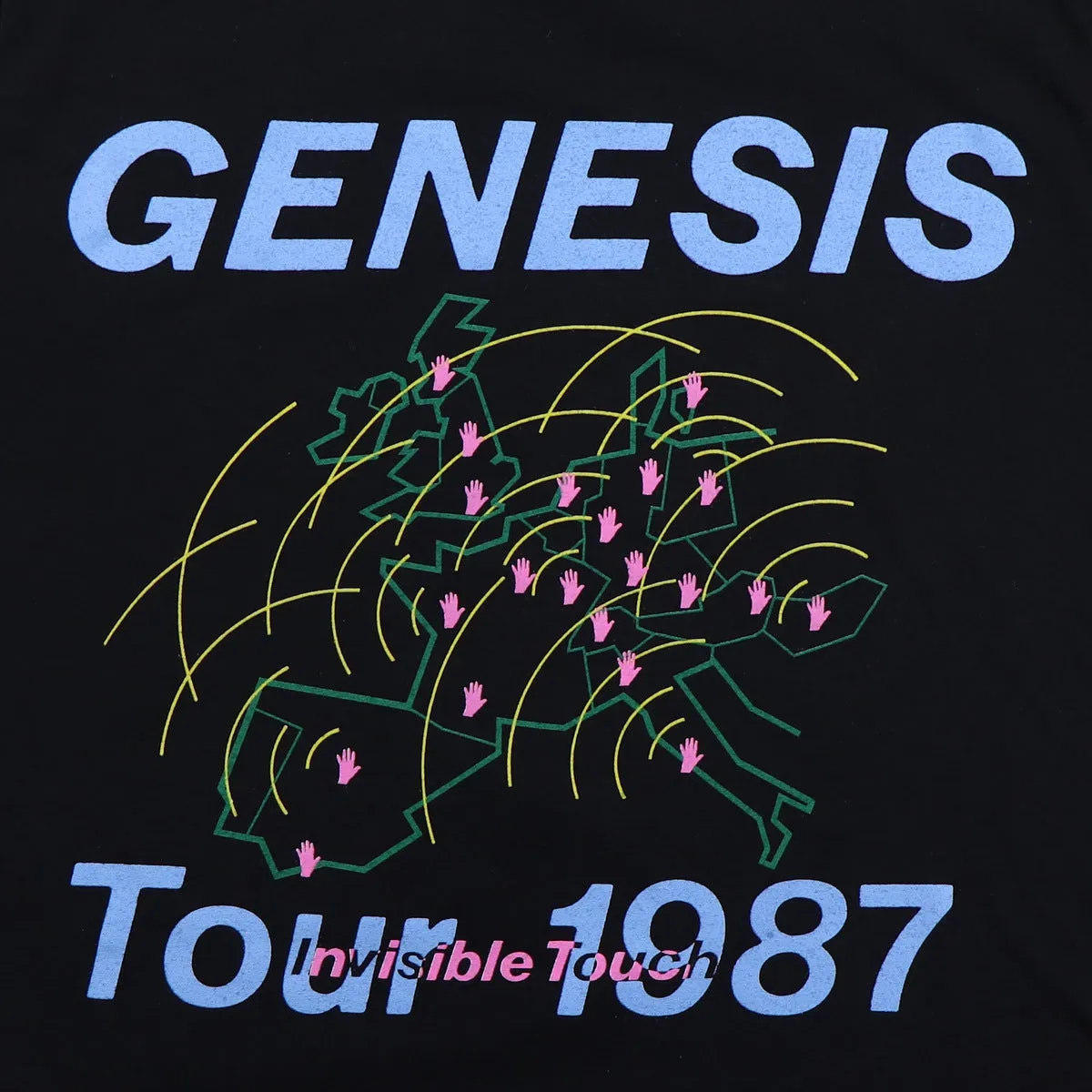 1987 Genesis Invisible Touch Tour Shirt