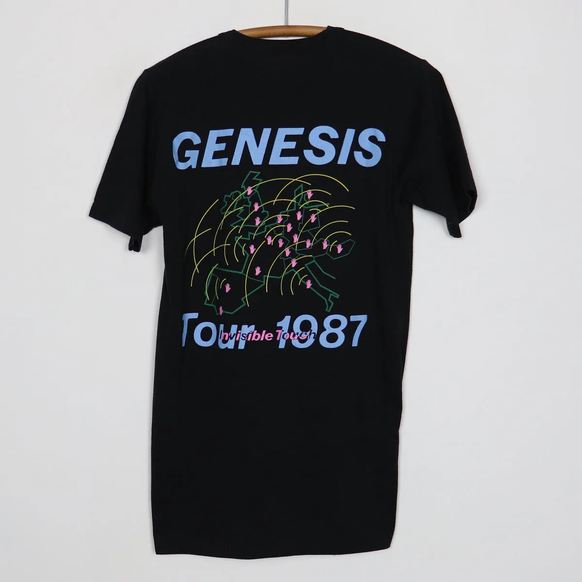 1987 Genesis Invisible Touch Tour Shirt