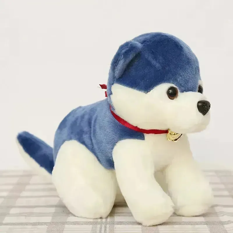 Adorable Sitting Husky Plushie (40 cm)