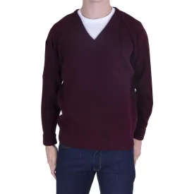 Balmoral Men V-Neck Raglan Soft Touch Jumper