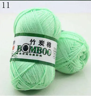 Bamboo Cotton Hand Woven Yarn Ball - Natural and Eco-Friendly - Various Colors - Ideal for Knitting and Crocheting