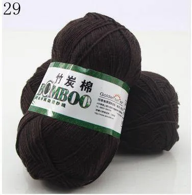 Bamboo Cotton Hand Woven Yarn Ball - Natural and Eco-Friendly - Various Colors - Ideal for Knitting and Crocheting