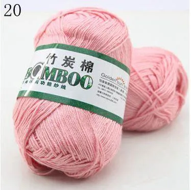 Bamboo Cotton Hand Woven Yarn Ball - Natural and Eco-Friendly - Various Colors - Ideal for Knitting and Crocheting