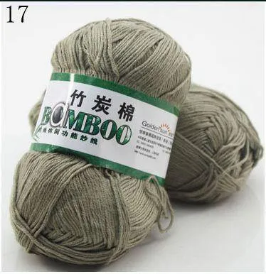 Bamboo Cotton Hand Woven Yarn Ball - Natural and Eco-Friendly - Various Colors - Ideal for Knitting and Crocheting