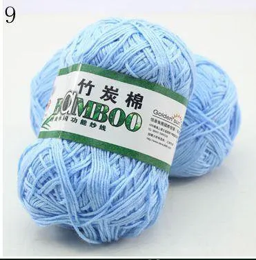 Bamboo Cotton Hand Woven Yarn Ball - Natural and Eco-Friendly - Various Colors - Ideal for Knitting and Crocheting