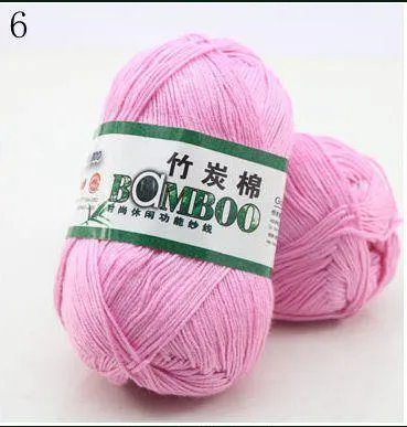 Bamboo Cotton Hand Woven Yarn Ball - Natural and Eco-Friendly - Various Colors - Ideal for Knitting and Crocheting