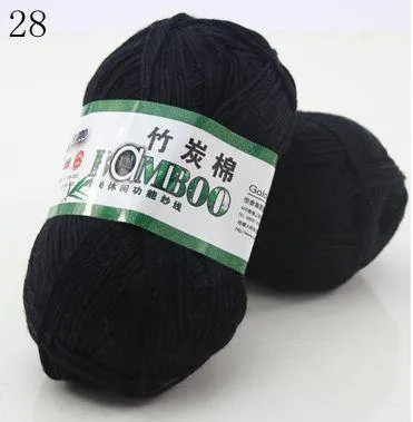 Bamboo Cotton Hand Woven Yarn Ball - Natural and Eco-Friendly - Various Colors - Ideal for Knitting and Crocheting