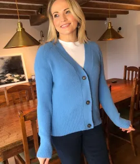 Blue Soft Touch Cardigan