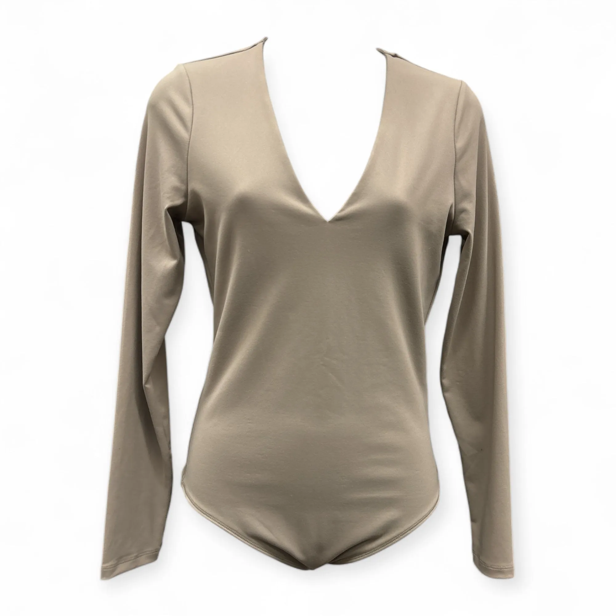 Bodysuit By Abercrombie And Fitch In Beige, Size: M