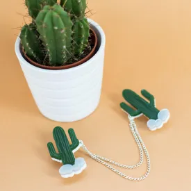 Cactus Collar Clips