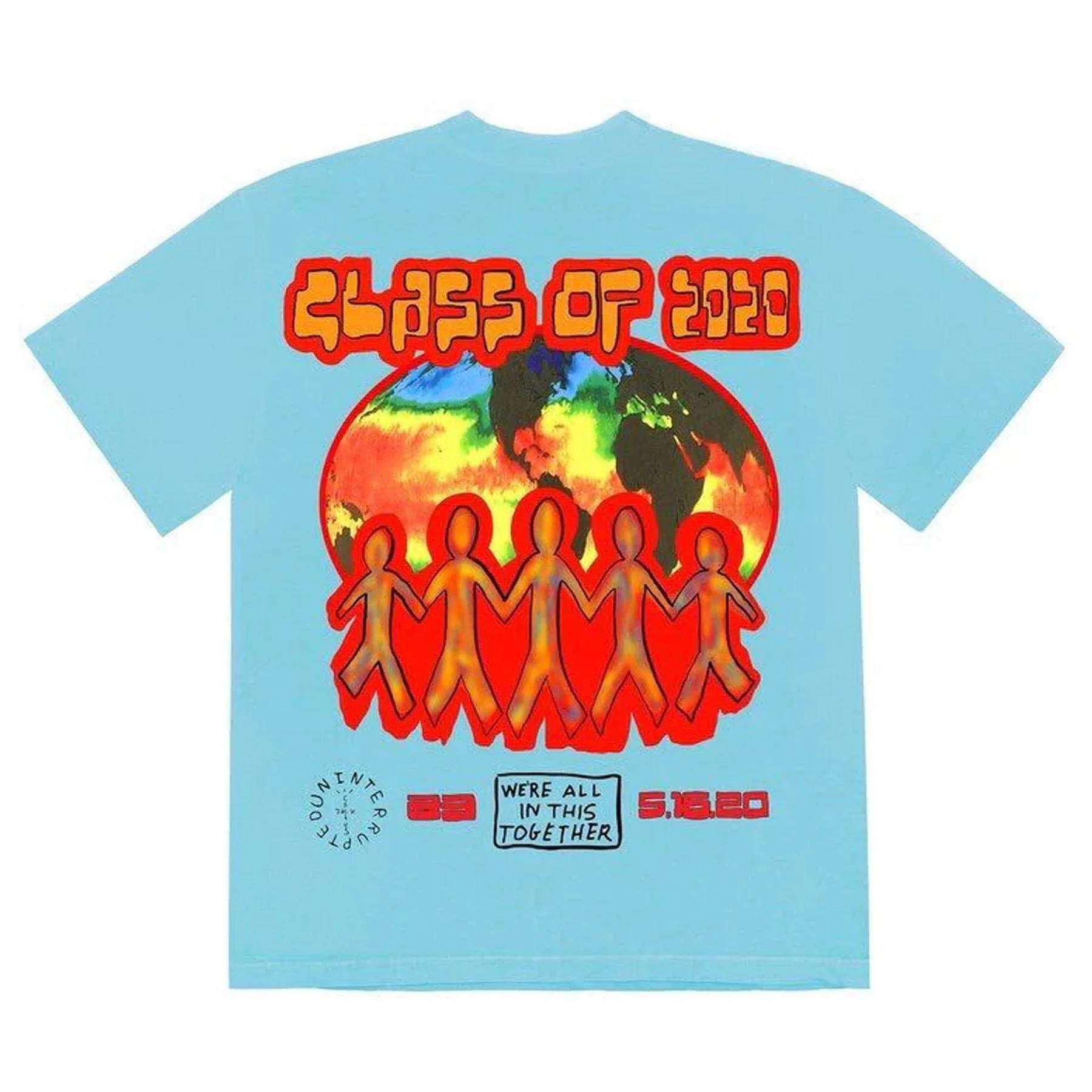 Cactus Jack by Travis Scott Class Of 2020 T-Shirt 'Sky'