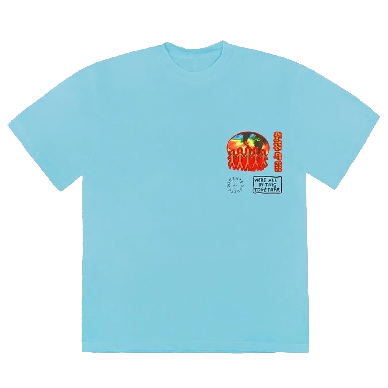 Cactus Jack by Travis Scott Class Of 2020 T-Shirt 'Sky'