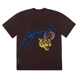 Cactus Jack by Travis Scott For Fragment Icons Tee 'Brown'