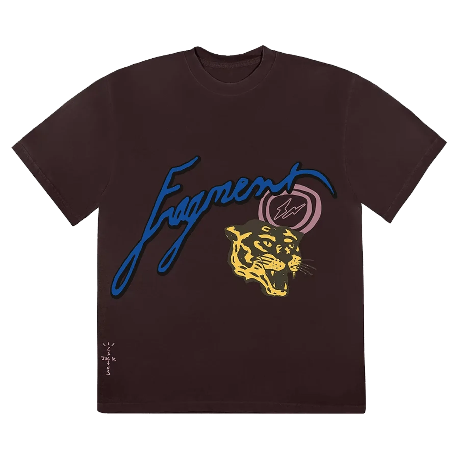 Cactus Jack by Travis Scott For Fragment Icons Tee 'Brown'