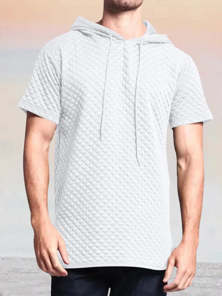 Casual Breathable Hooded T-Shirt