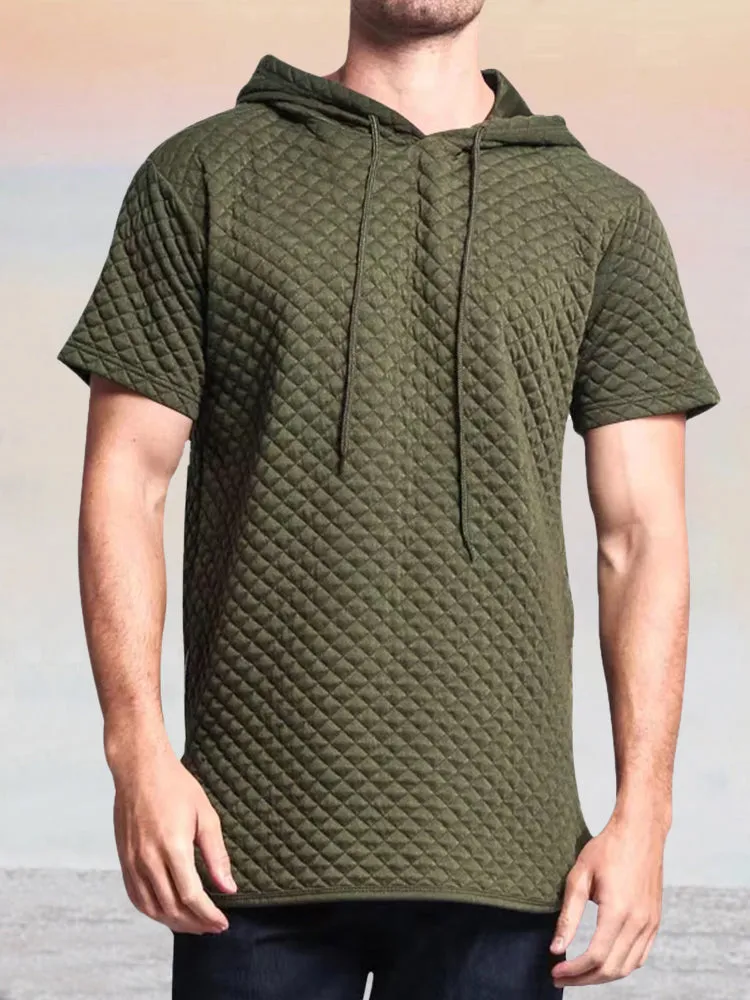 Casual Breathable Hooded T-Shirt