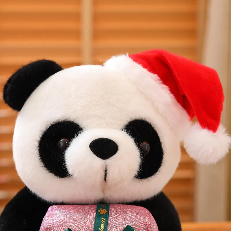 Christmas Santa Panda Plushies | NEW