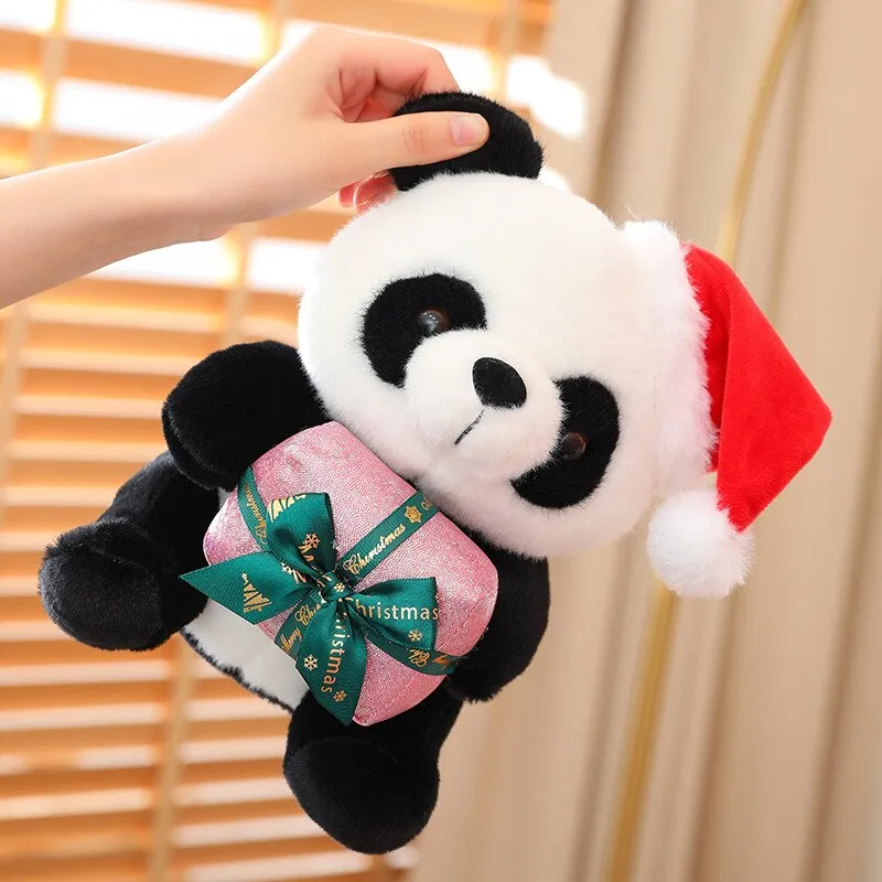 Christmas Santa Panda Plushies | NEW