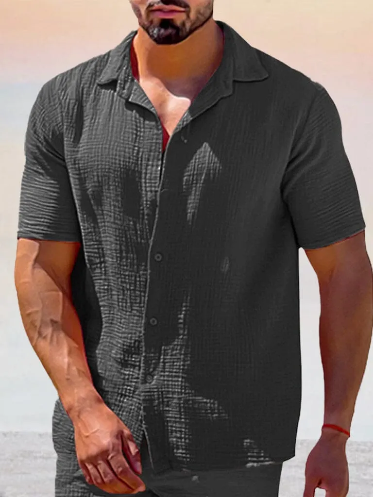 Classic Breathable Short Sleeve Shirt