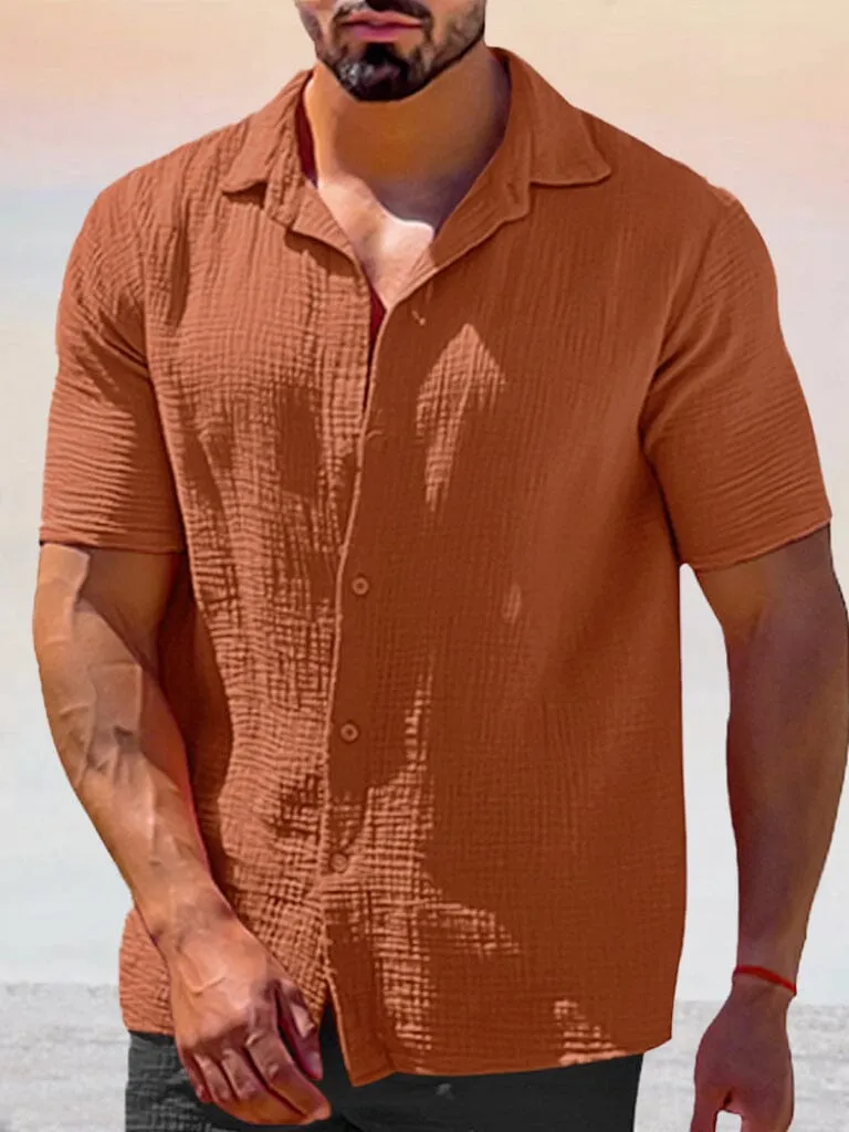 Classic Breathable Short Sleeve Shirt