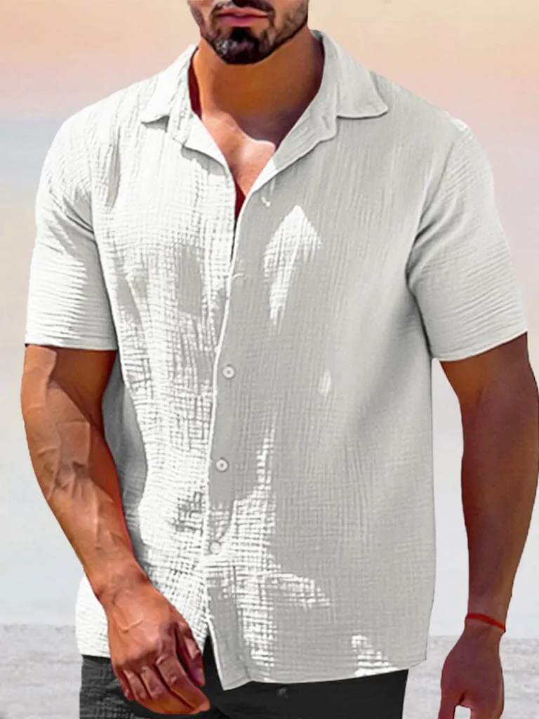 Classic Breathable Short Sleeve Shirt