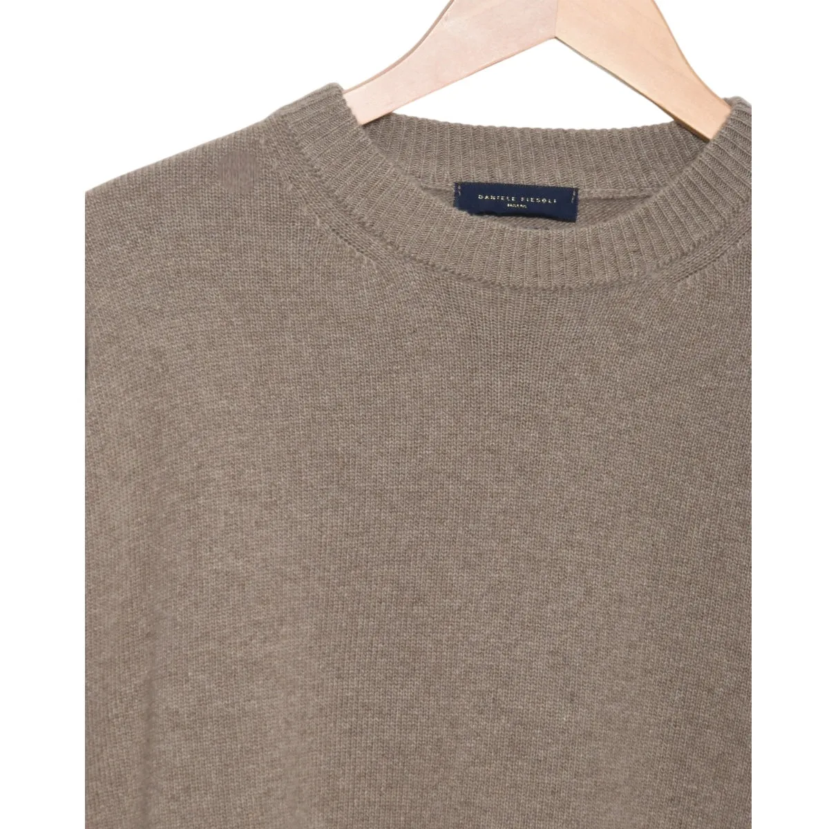 Daniele Fiesoli Cashmere Blend Crew DF 0067 natural