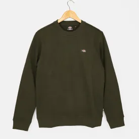 Dickies - Oakport Crewneck Sweatshirt - Olive Green