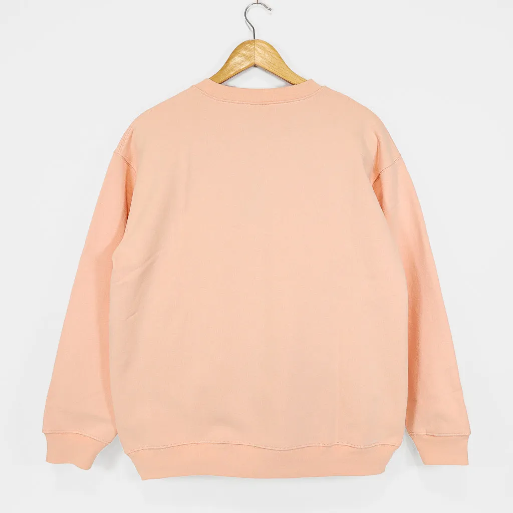 Dime MTL - Dimearts Crewneck Sweatshirt - Light Salmon