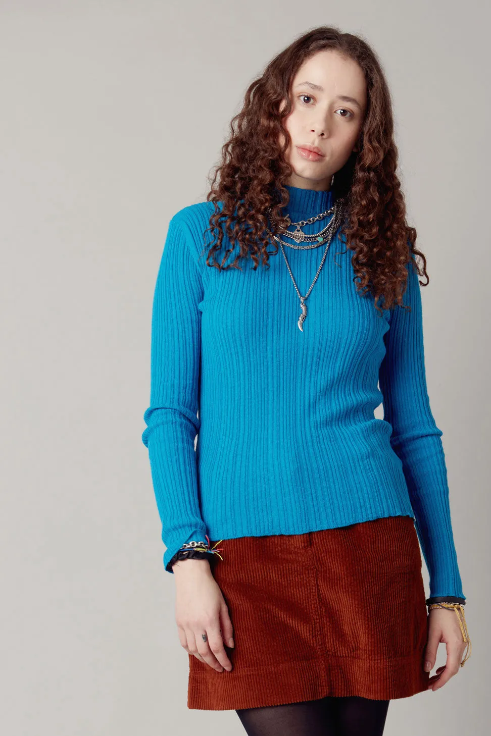 ELLIS - Organic Cotton Jumper French Blue