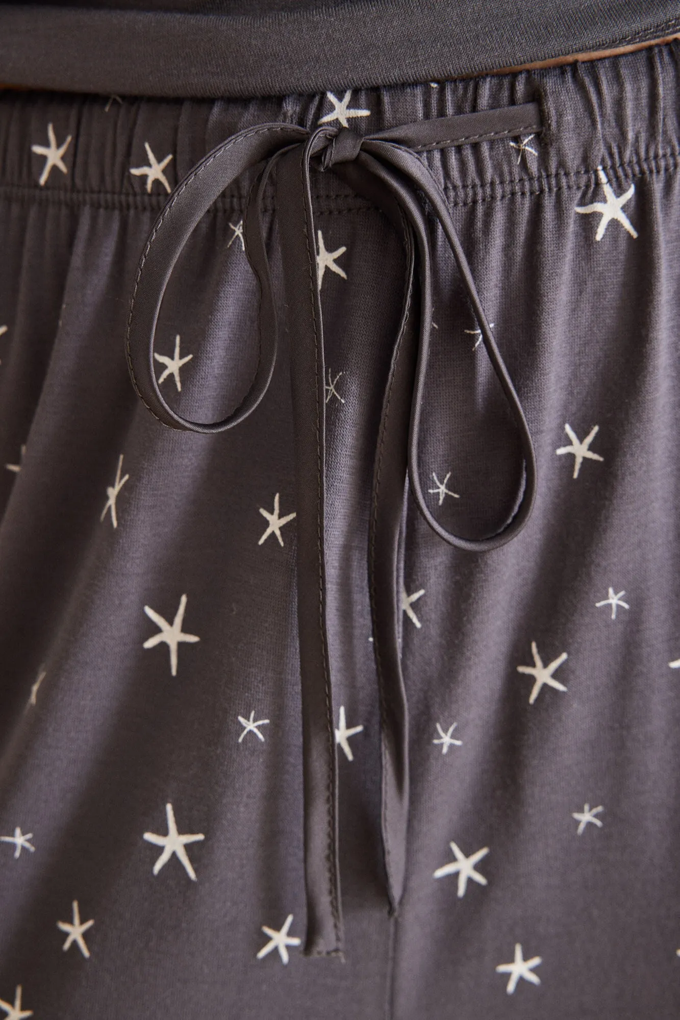 Grey star capri pyjamas