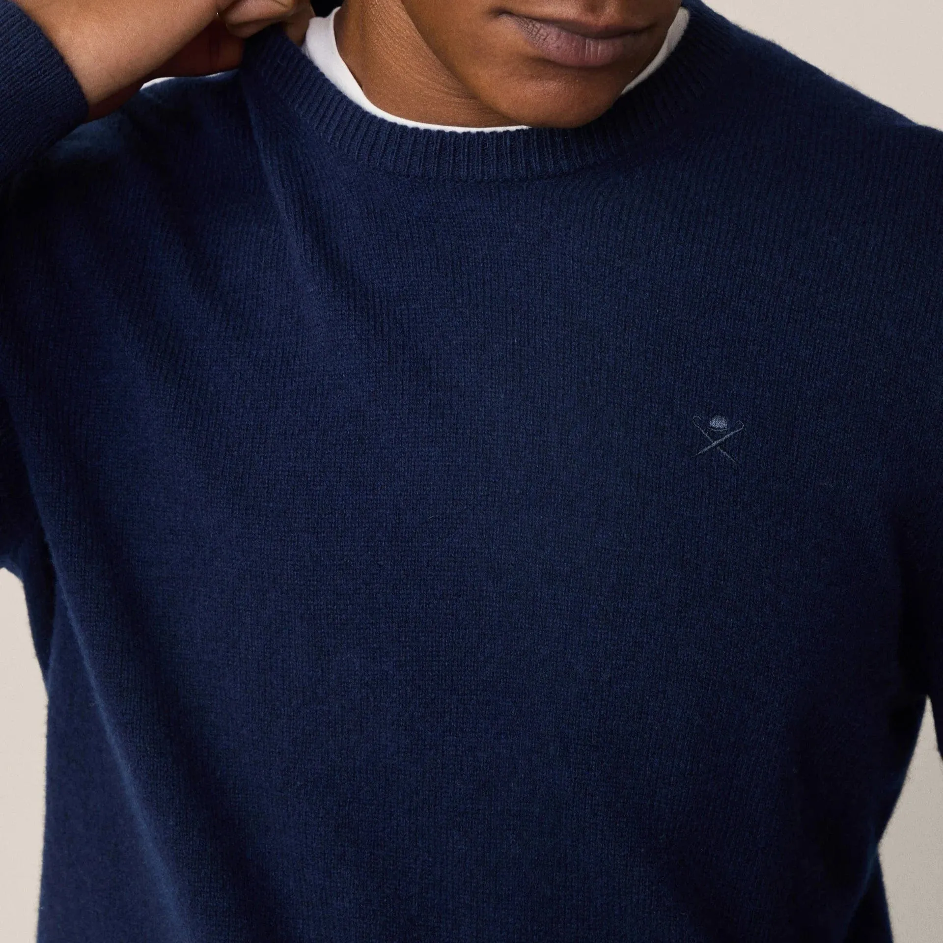 Hackett Crew Neck Wool Jumper