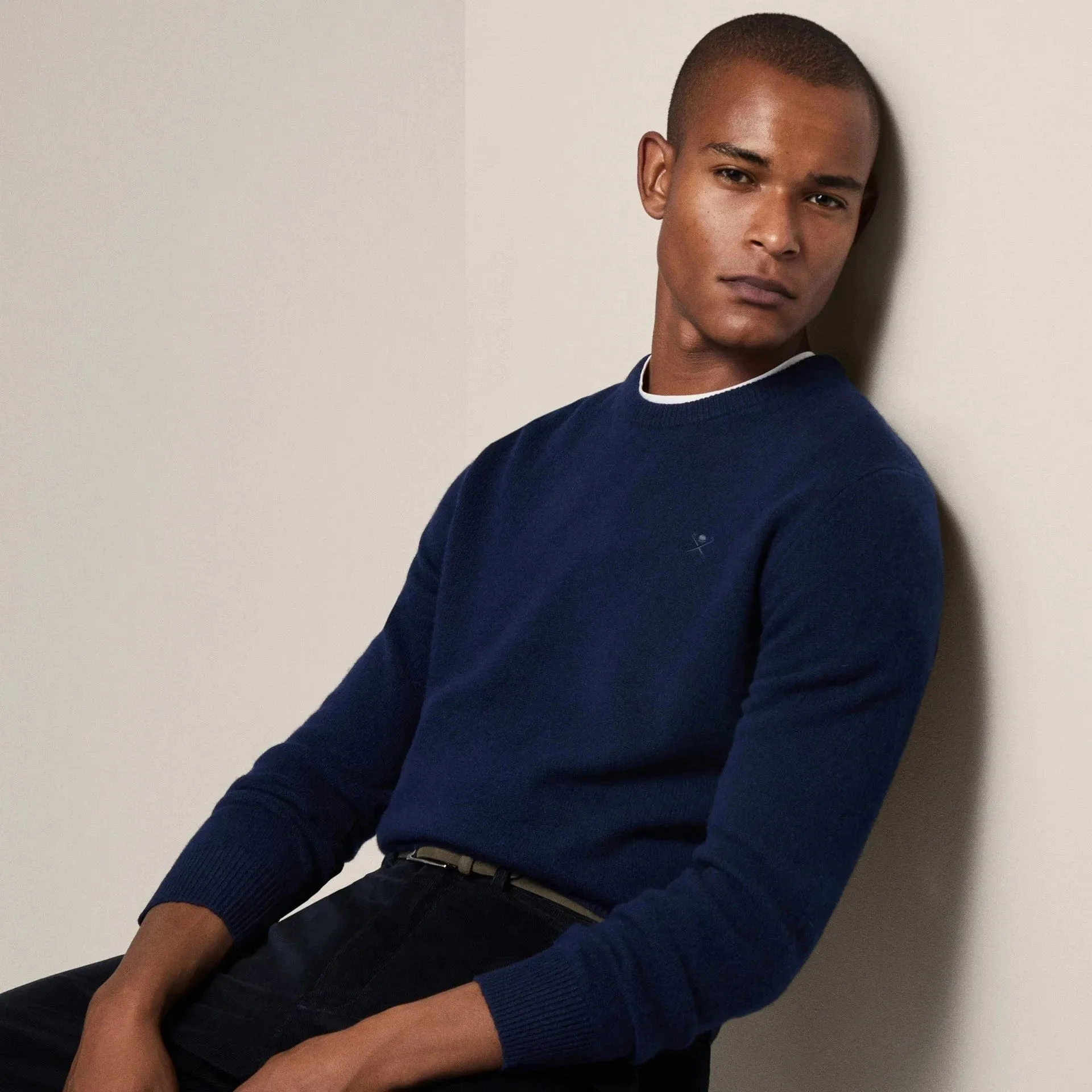 Hackett Crew Neck Wool Jumper