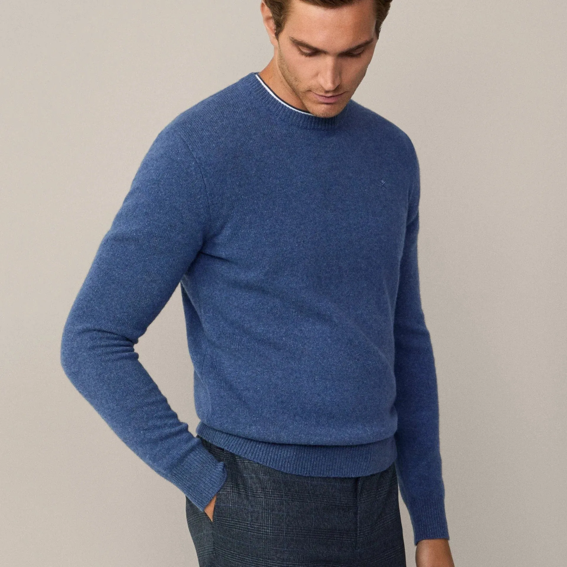 Hackett Crew Neck Wool Jumper