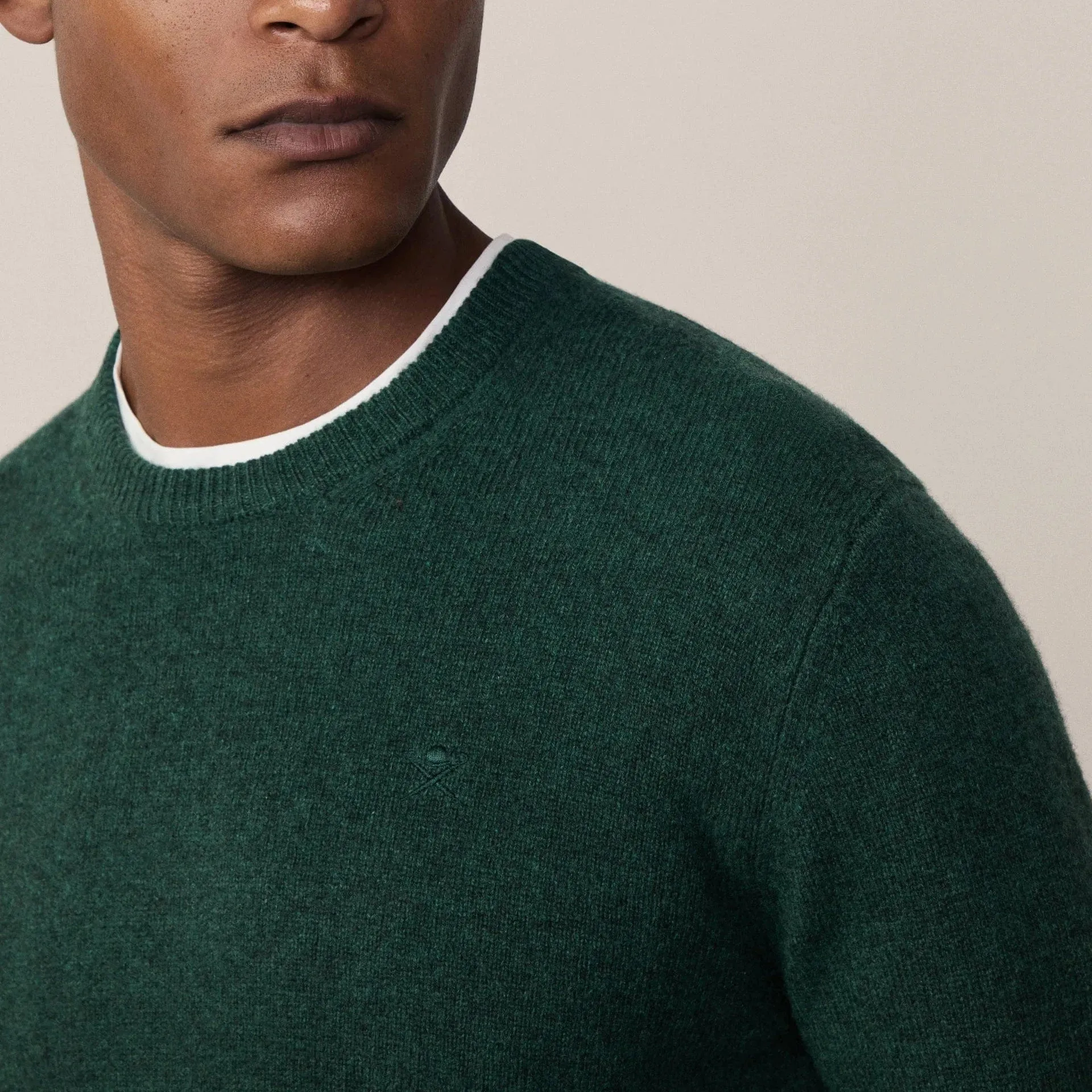 Hackett Crew Neck Wool Jumper