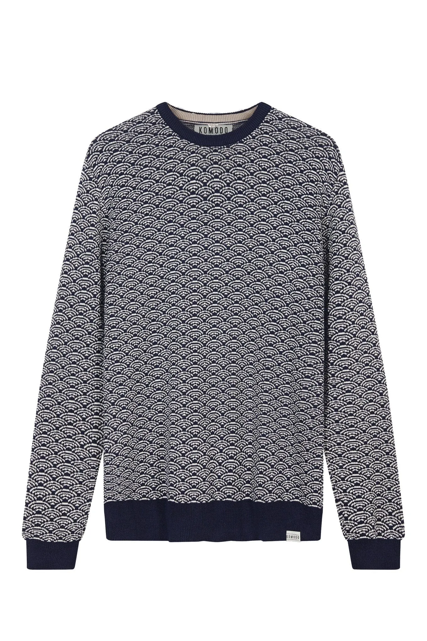 Hakku Men's Organic Cotton Jumper | Navy