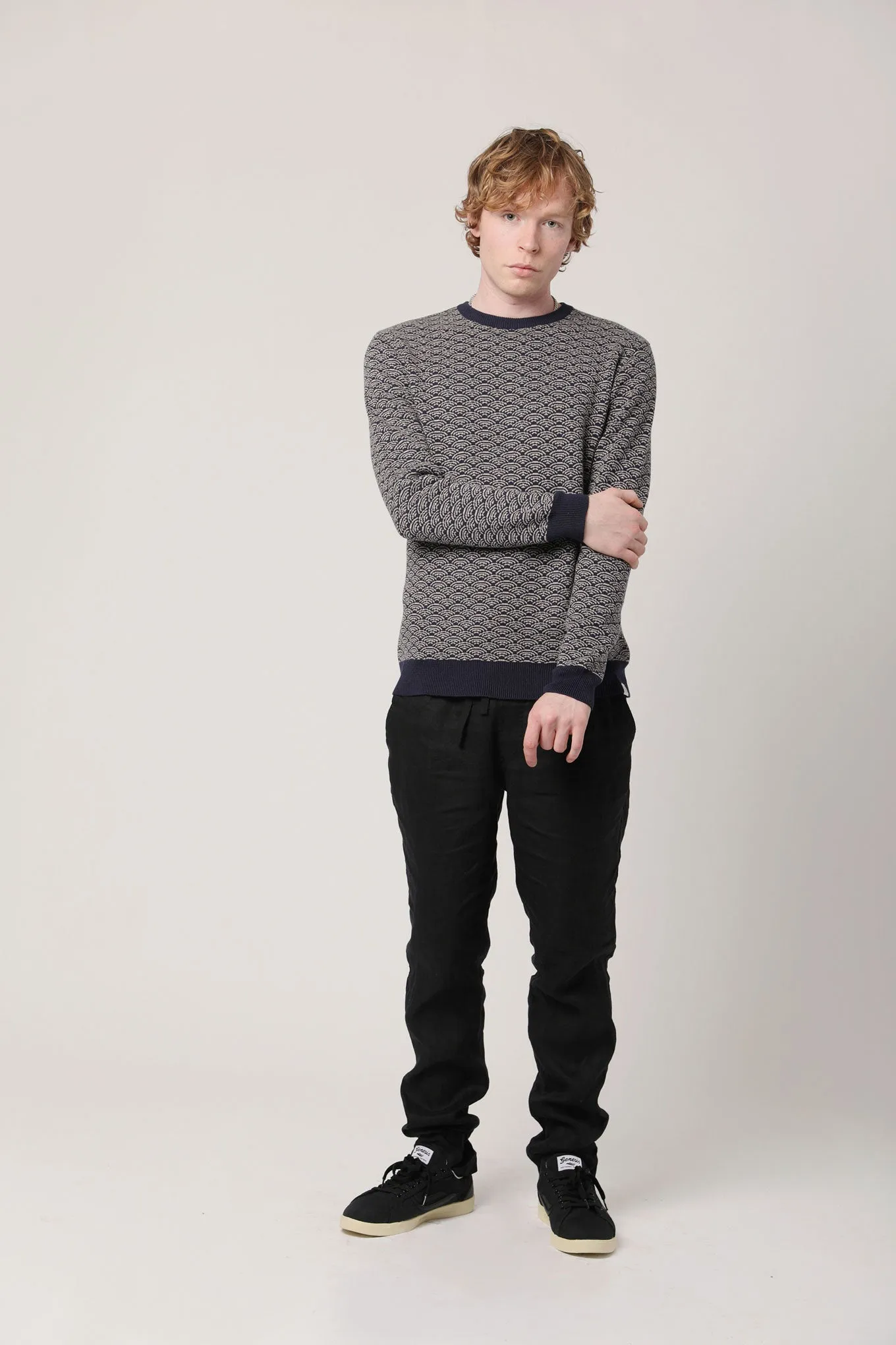 HAKKU - Organic Cotton Jumper Navy