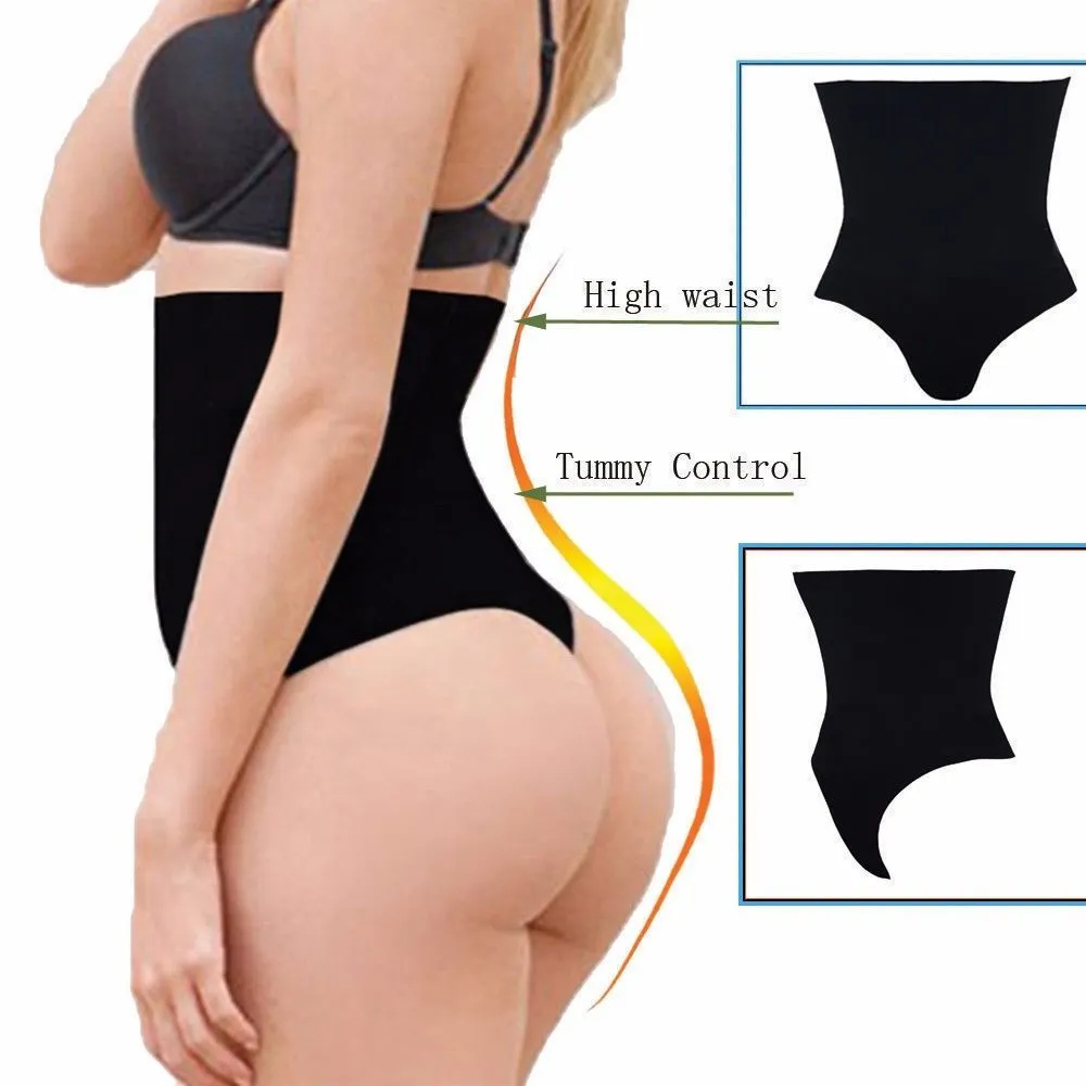 High Waist Tummy Control Panties Body Shaper Seamless Slimming Underwear