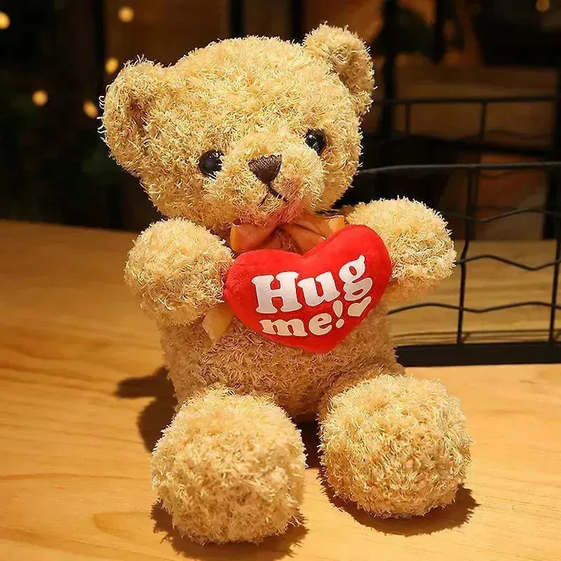 Hug Me Teddy Plushie (30 cm)