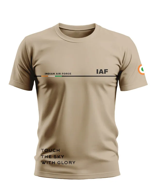 IAF Touch The Sky Style Soft Cotton T-shirt