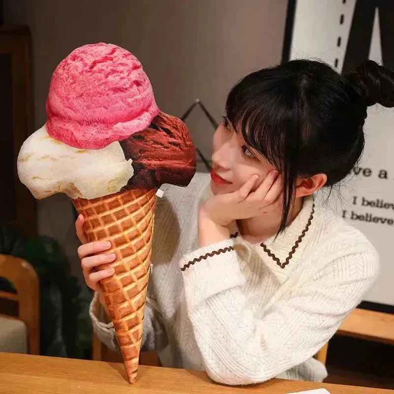 Ice-cream Cone Plushie