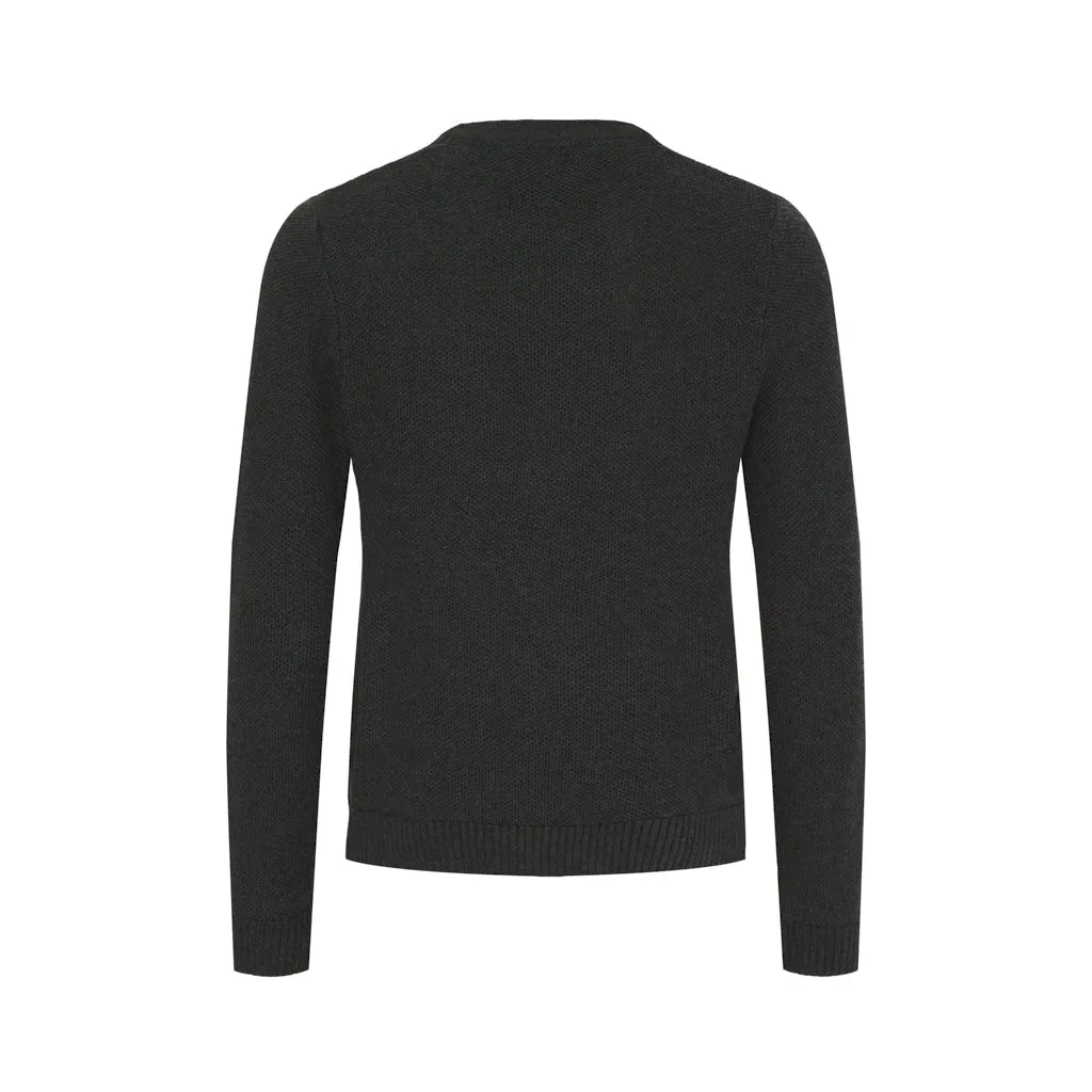 Kian Knit - Graphite Melange