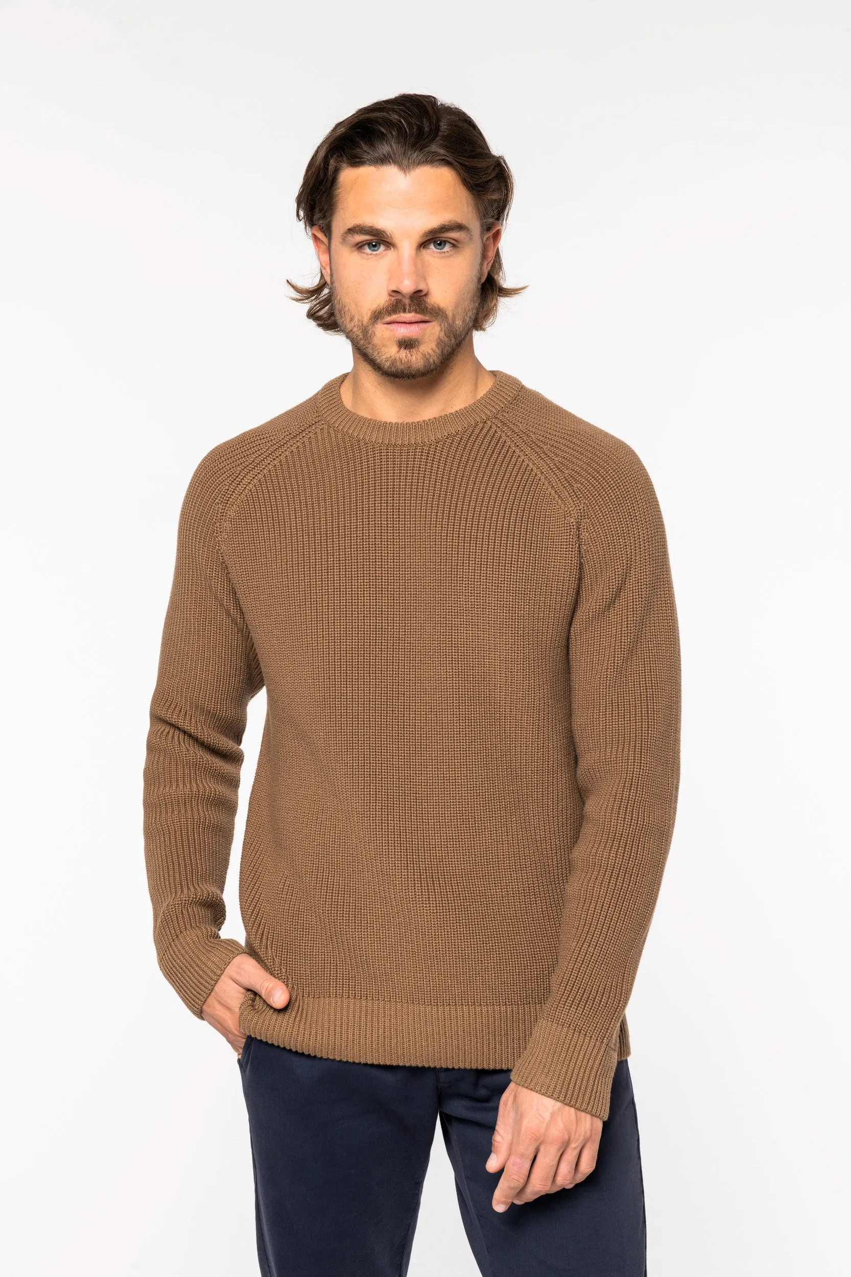 Men’s Chunky Knit Jumper - 730 g/m² - NS911