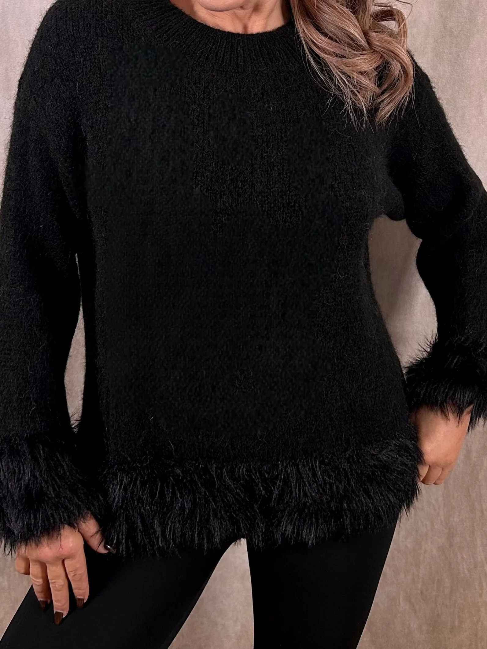 Michelle Mohair Round Neck Jumper