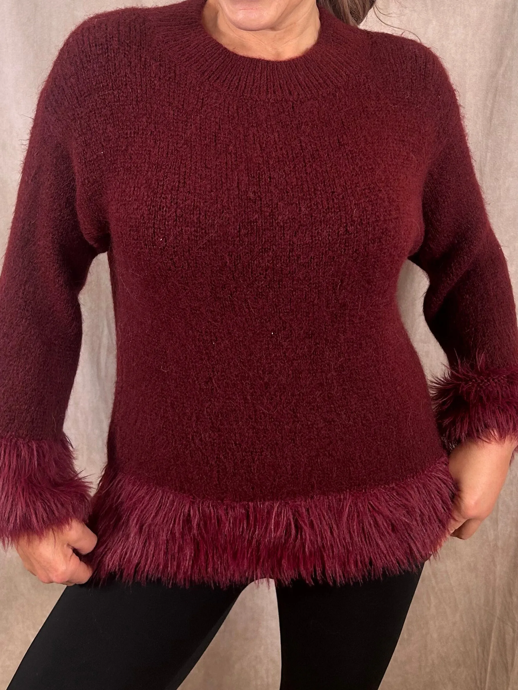 Michelle Mohair Round Neck Jumper