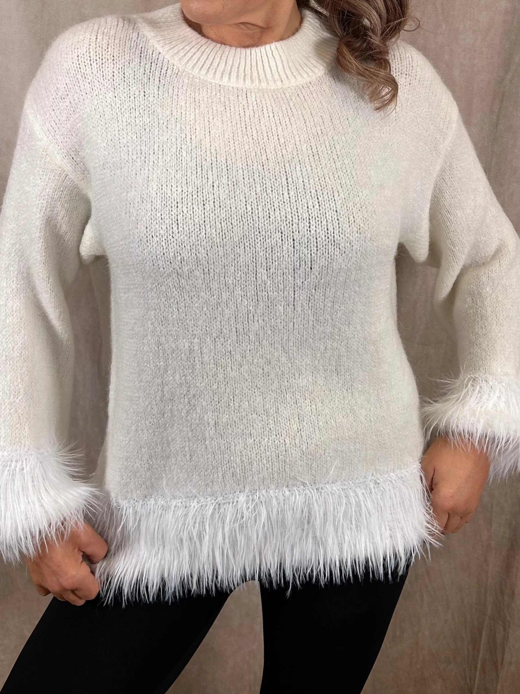 Michelle Mohair Round Neck Jumper