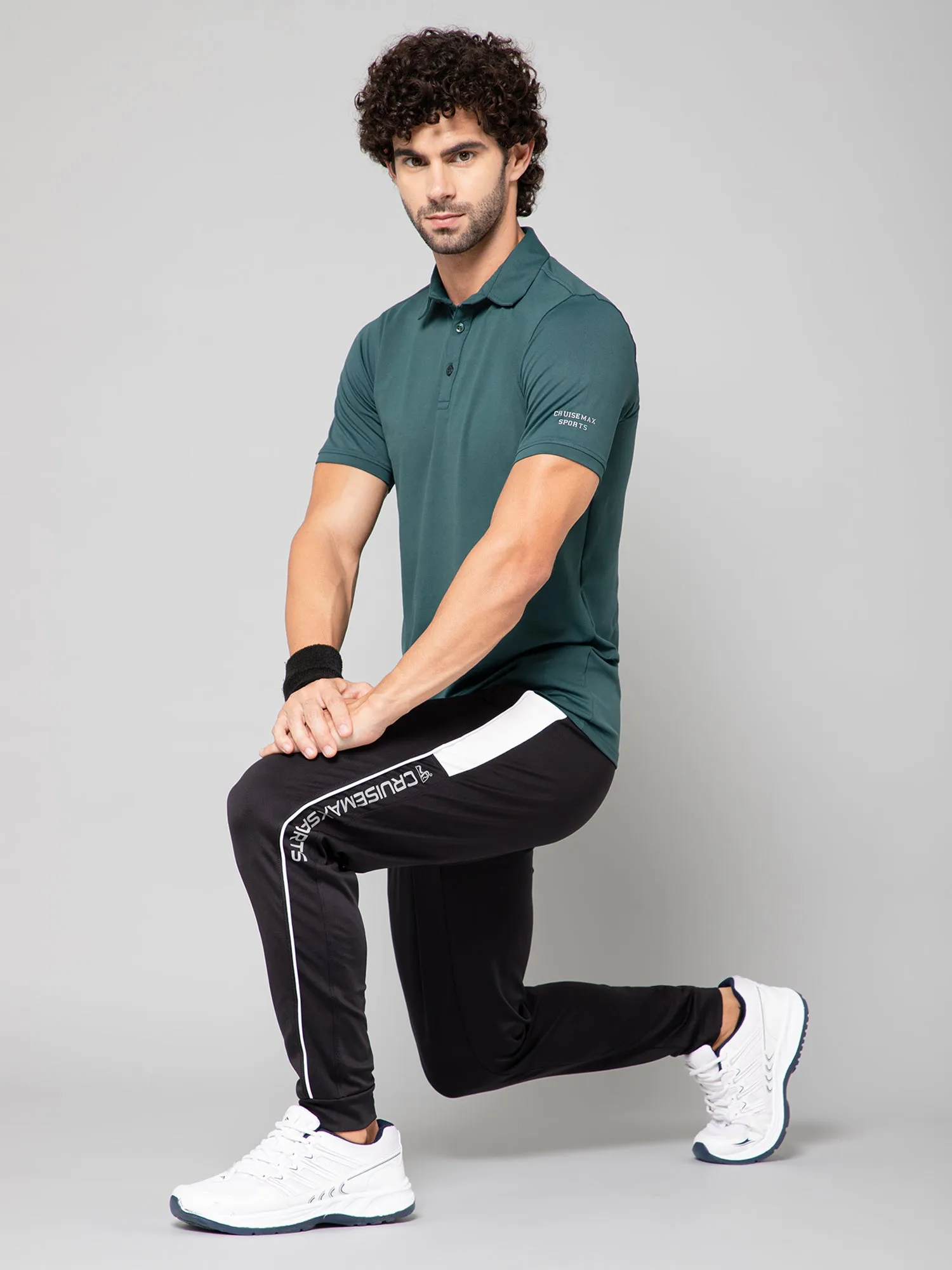 MINIMAL BUZZ SOFT TOUCH POLO T-SHIRT-DARK GREEN