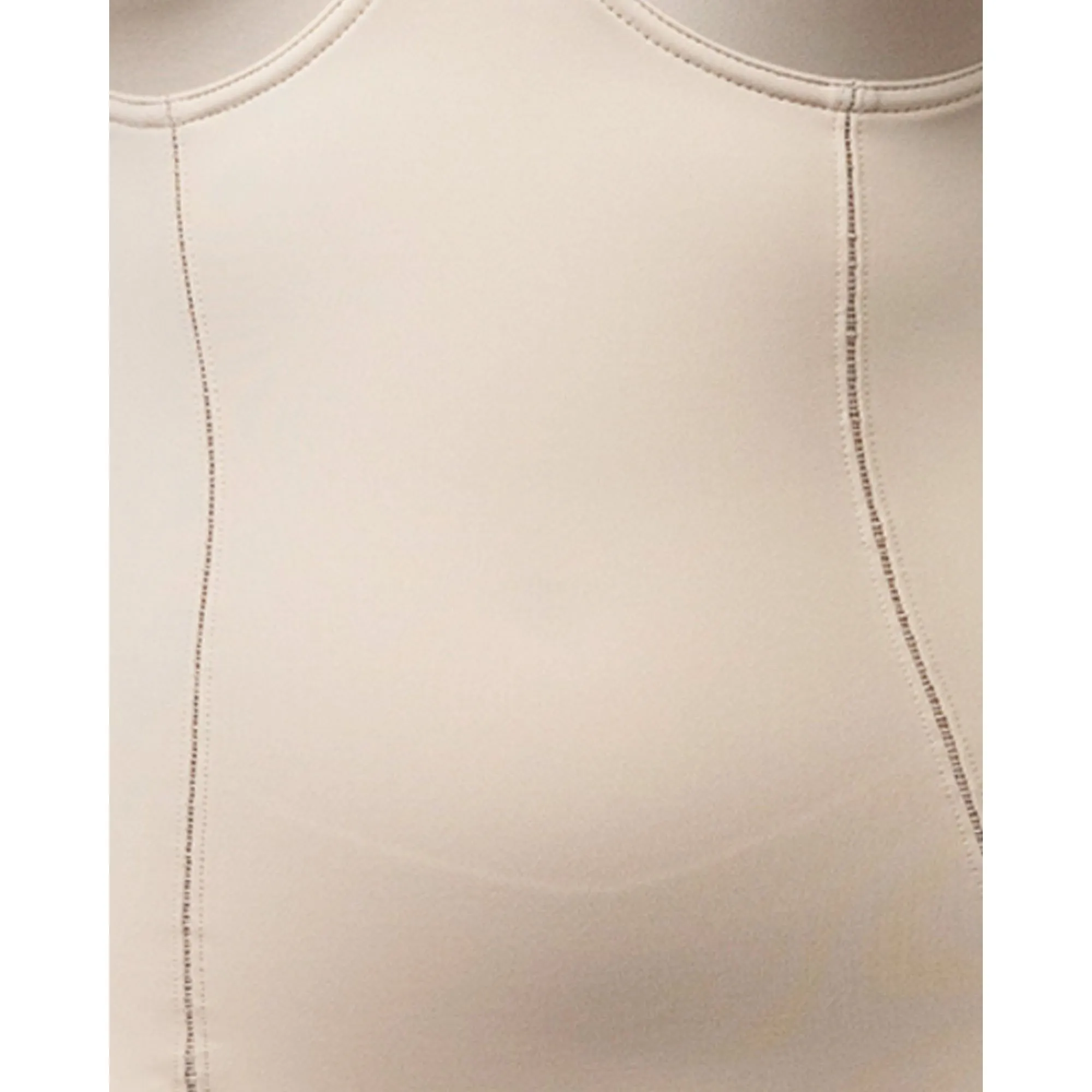 Moulded Underwire Cup Shaping Bodysuit-Light Beige