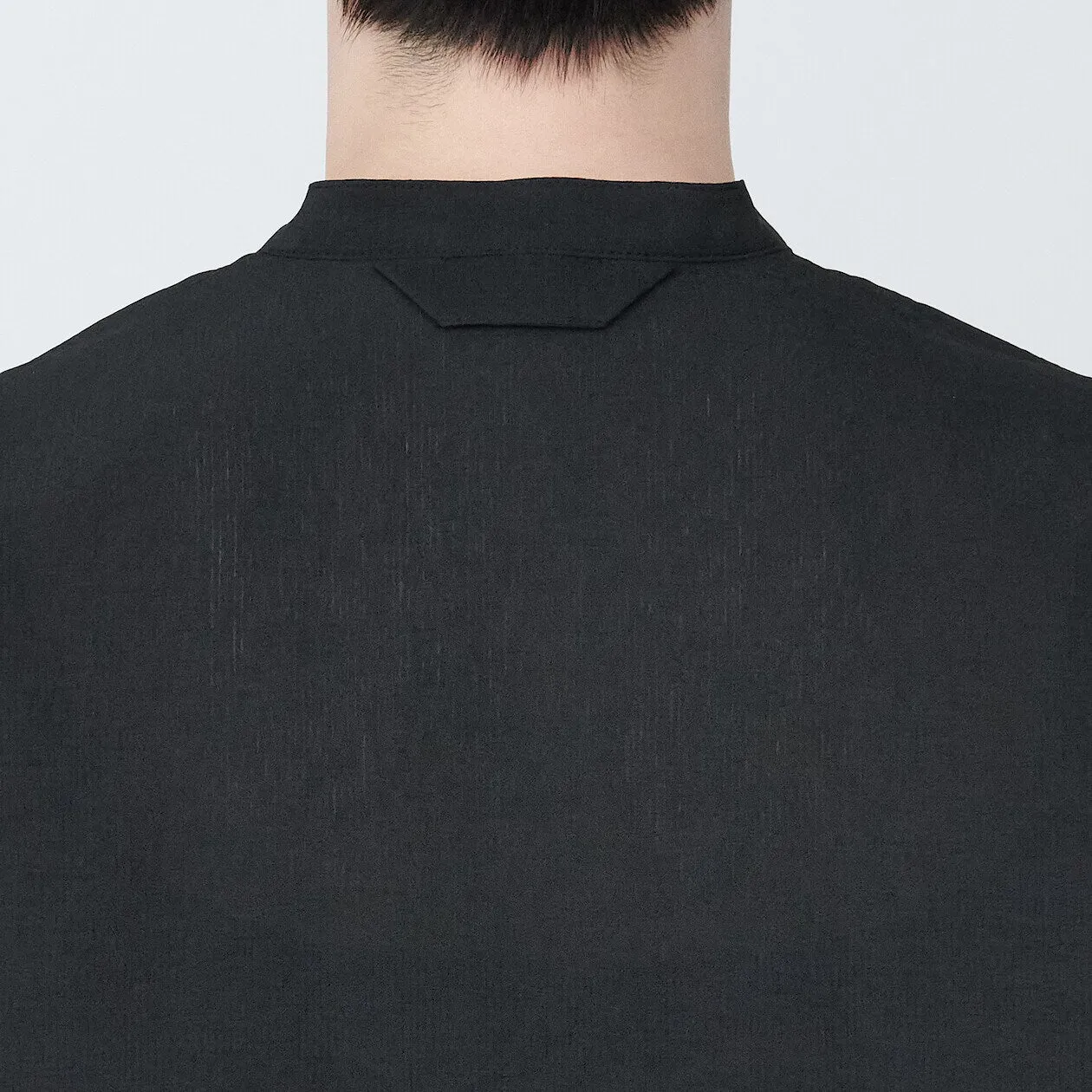 MUJI Labo Breathable UV Protection Collarless Shirt