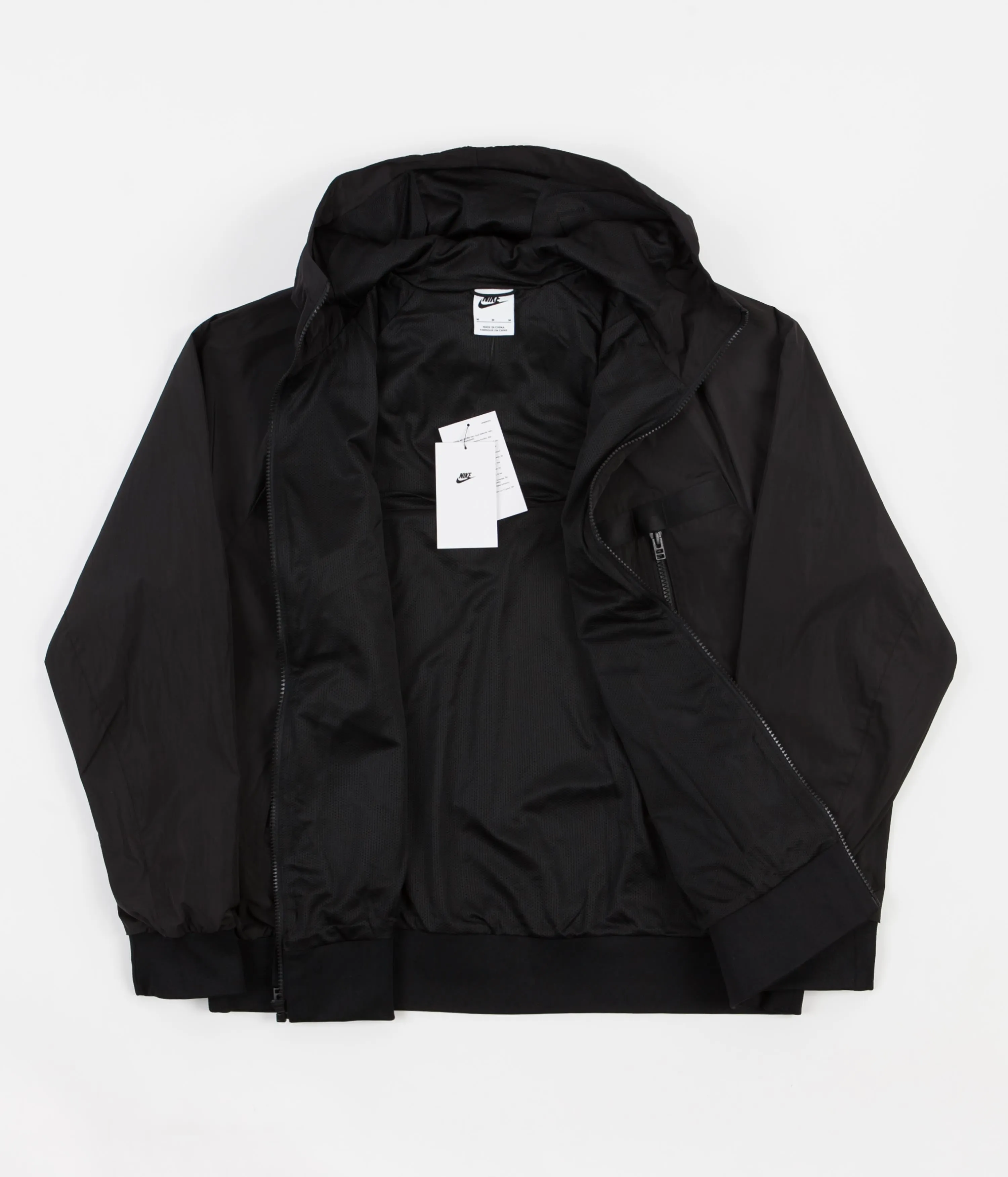 Nike Windrunner Hooded Jacket - Black / Black / Black