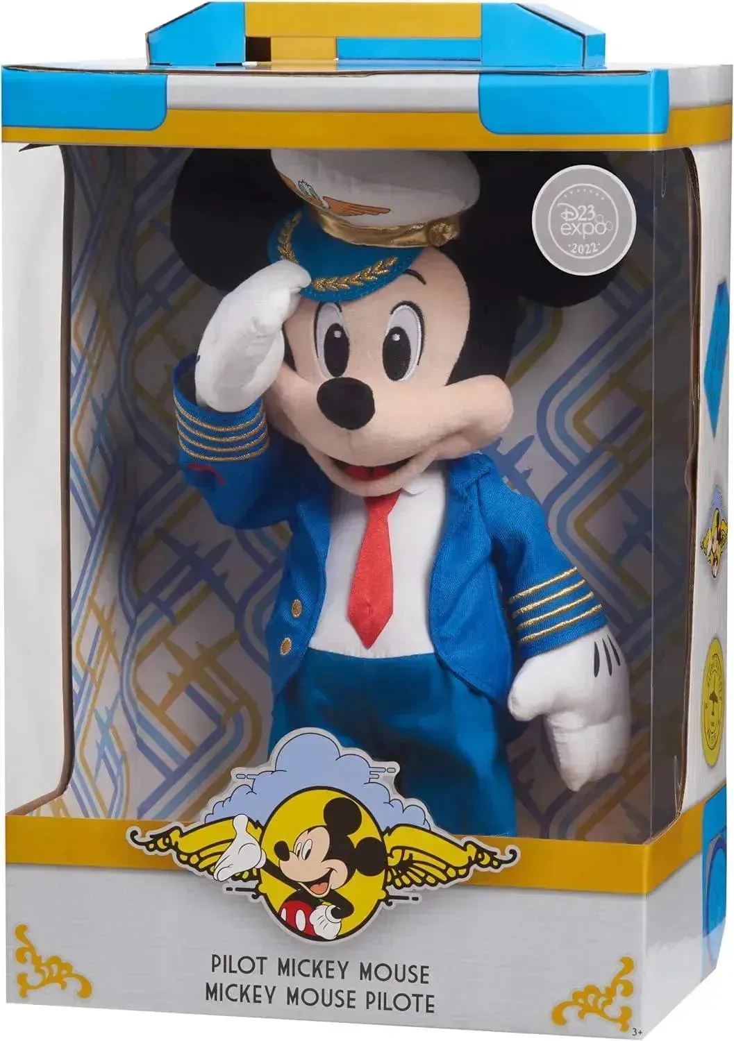 Pilot Mickey Mouse Premium Plushie